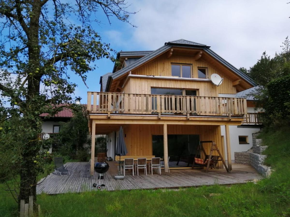 Attersee-Chalet Angermann Familie Spalt Steinbach am Attersee Bagian luar foto