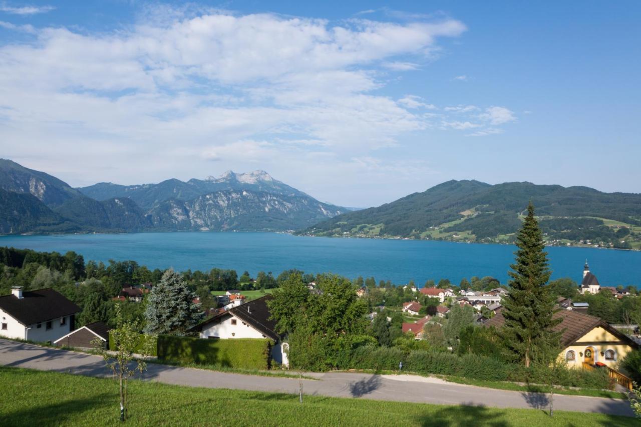 Attersee-Chalet Angermann Familie Spalt Steinbach am Attersee Bagian luar foto